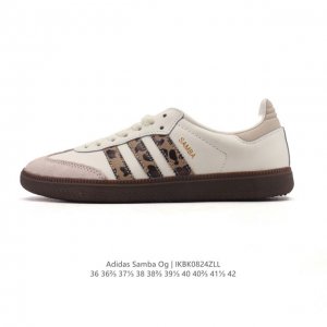 阿迪达斯 德训鞋 Adidas Originals Samba Og Shoes 经典运动鞋小白鞋 T头鞋 女士板鞋 彰显休闲摩登风情的时尚经典鞋。它诞生于50