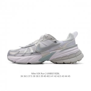 公司级 Nike 耐克 V2K Run 减震防滑 复古低帮运动跑步鞋 超火复古跑鞋，采用太空革组合呼吸网眼布鞋面材质，搭载正确4层组合底模，嵌入Tpu加固稳定模