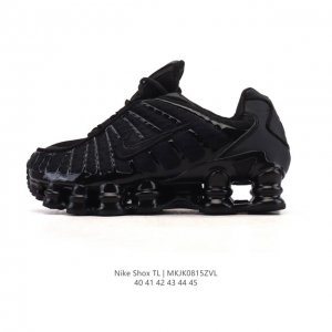 公司级 耐克 Nike Shox Tl 男子运动鞋厚底增高老爹鞋，令机械力学缓震性能跃升新层次。采用透气网眼鞋面和全掌型 Nike Shox 技术，革新演绎经典