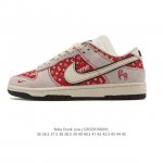 公司级 耐克 Nike Dunk Low Retro 运动鞋复古板鞋 2026年新款 马年限定，作为 80 年代经典篮球鞋款，起初专为硬木球场打造，后来成为席卷