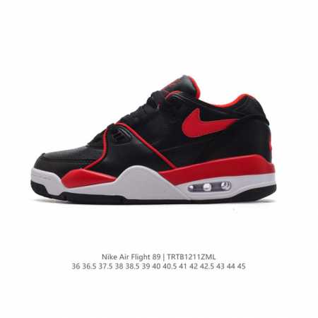 公司级 超酷nike Air Flight 89气垫鞋aj4简版低帮 兄弟款篮球鞋男女运动鞋。Air Jordan 4 的 “孪生兄弟” Nike Air Fl - 点击图像关闭