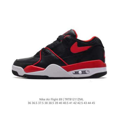 公司级 超酷nike Air Flight 89气垫鞋aj4简版低帮 兄弟款篮球鞋男女运动鞋。Air Jordan 4 的 “孪生兄弟” Nike Air Fl