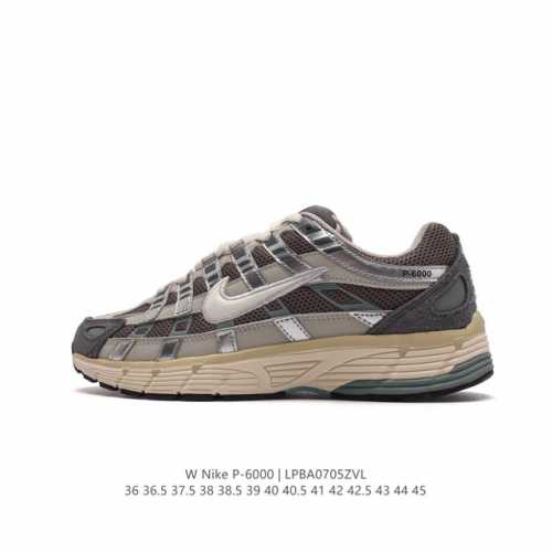 耐克 NIKE 男女子休闲运动鞋P-6000Premium 轻便舒适透气防滑缓震耐磨跑步鞋。P-6000 是一款植根于 2000 年代风格的混合款式，让人想起去
