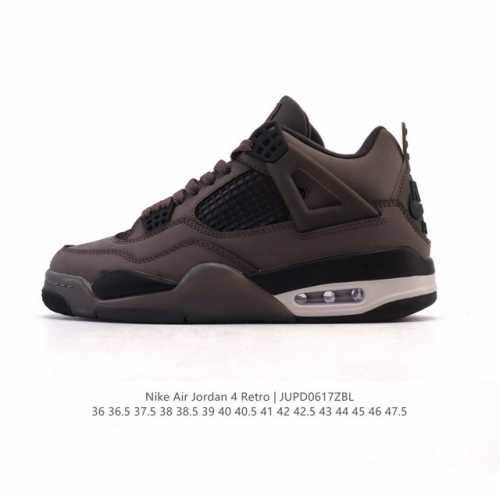 公司级 真标 耐克 Nike Air Jordan 4 Retro Og迈克尔 乔丹Aj4代乔4 中帮复古休闲运动文化篮球鞋。秉承轻量化的速度型篮球鞋设计思想完