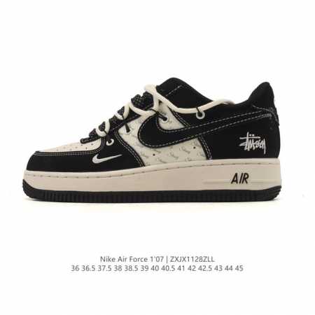 特价 Af1耐克 Nike Air Force 1 ‘07 Low 空军一号 2025年 新款 解构绑带 双鞋带 厚底增高百搭运动板鞋 原楦头原纸板 打造纯正空 - 点击图像关闭