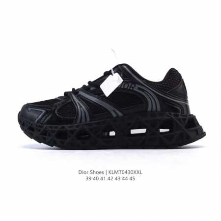 公司级 Dior 迪奥 高奢品牌 彰显高级气质 Dior 运动鞋低帮系列复古休闲鞋时尚慢跑鞋厚底老爹鞋圆头系带 运动跑鞋 生活休闲鞋 男款 时髦单品 时尚百搭 - 点击图像关闭