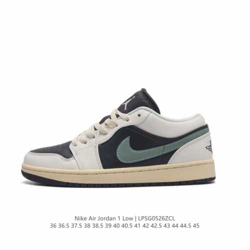 头层皮 耐克 乔丹air Jordan 1 Low Aj1 乔1 乔丹1代aj1 低帮复古文化休闲运动篮球鞋。该鞋款从 1985 年元年款汲取设计灵感，焕新演绎
