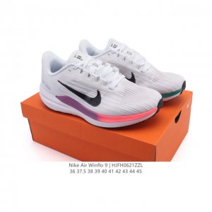 耐克 男女鞋 Nike Zoom Winflo 9代飞线贾卡轻质透气休闲运动跑步鞋“登月温弗洛9代”稳固贴合，助你专注畅跑。疾速风范，打造日常跑步佳选；轻盈非凡