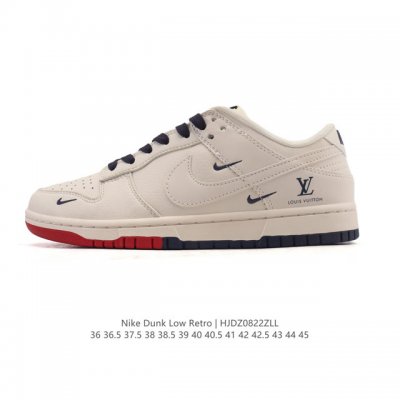 特价 真标 耐克 Nike Sb Dunk Low Pro 男女款运动鞋复古板鞋。采用柔软皮革鞋面，经久耐穿，塑就如元年款 Dunk 般的复古质感。鞋头透气孔，
