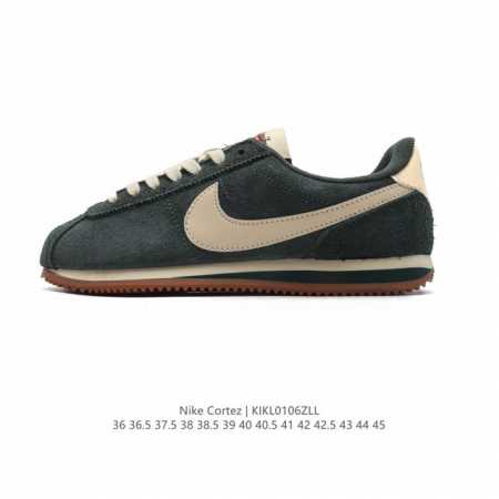 公司级nike Classic Cortez Nylon 耐克阿甘鞋男女子运动鞋。秉承元年款经典风格，糅合防水鞋面设计，令双足保持干爽舒适。防水锦纶鞋面强势抵御 - 点击图像关闭