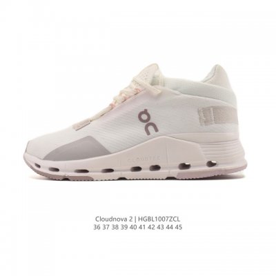 真标 On 昂跑Cloudnova2 全天候轻量减震舒适透气男女同款运动鞋街头球鞋风格的运动鞋，搭载 On 标志性的跑鞋科技，带来轻量脚感及满足时尚穿搭需求。面