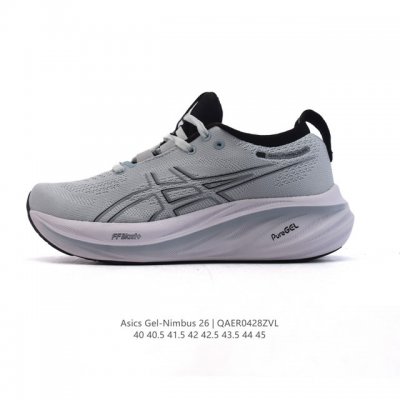 asics Gel Nimbus26 2025年新款 01#亚瑟士#跑步鞋 超厚底增高百搭老爹鞋 最舒适跑鞋，中底两大独家科技都带来全新能量，造就历来最软弹的