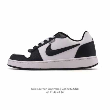 耐克Nike Ebernon Low男子简版空军复古休闲板鞋运动休闲鞋。采用合成革鞋面，方便清洗，搭配侧面与后跟处的品牌标识，低鞋口设计，赋予脚踝灵活感受，选用 - 点击图像关闭