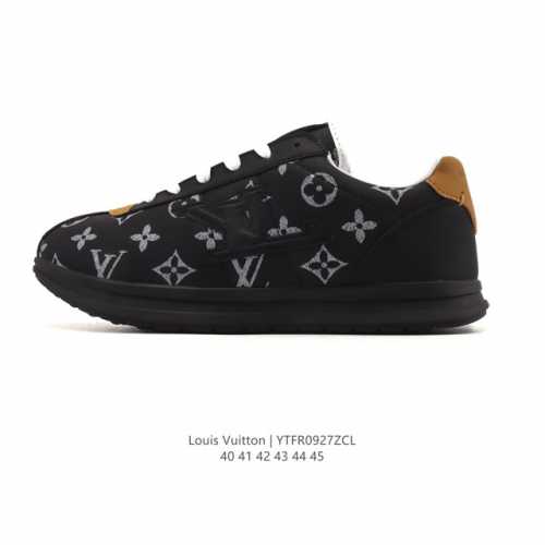 新品公司级 路易威登Louis Vuitton X Nigo 联名款运动鞋 Buttersoft Fw25 圆头系带 低帮 生活休闲鞋 阿甘鞋 路易威登 Lou