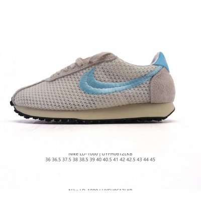 Stussy X Nike联手推出Ld- 0 运动鞋时尚跑步鞋，给夏日带来一抹清爽。Stussy 与 Nike 两大品牌携手，于 年盛夏之际，重磅推出1977年
