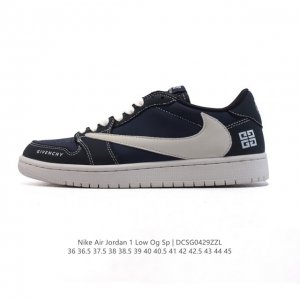 真标 耐克 Nike Air Jordan 1 Low Og Sp Military Blue Aj1乔1倒勾 2025年新款 蛇年新款 低帮篮球鞋 Aj1 乔