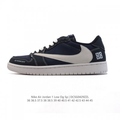 真标 耐克 Nike Air Jordan 1 Low Og Sp Military Blue Aj1乔1倒勾 2025年新款 蛇年新款 低帮篮球鞋 Aj1 乔