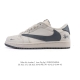 公司级 真标 耐克 Nike Air Jordan 1 Low Og Sp Military Blue Aj1乔1倒勾 2025年新款 蛇年新款 低帮篮球鞋 A