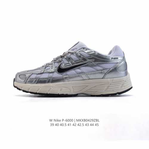 耐克 Nike 男子休闲运动鞋P-6000Premium 轻便舒适透气防滑缓震耐磨跑步鞋。P-6000 是一款植根于 0 年代风格的混合款式，让人想起去年再次流