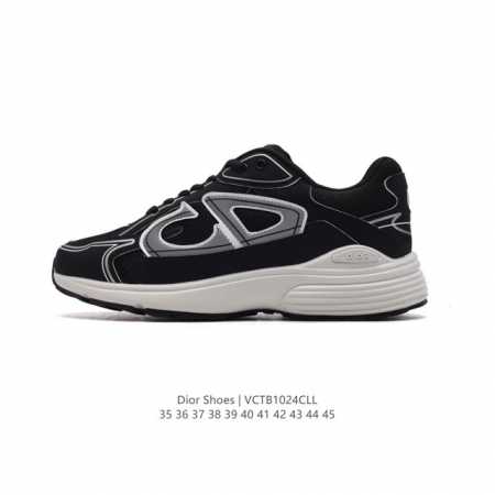 公司级 Dior 迪奥 高奢品牌 彰显高级气质 Dior 运动鞋低帮系列复古百搭休闲鞋时尚慢跑鞋厚底老爹鞋。 码数：35-45 编码：VCTB1024CLL - 点击图像关闭