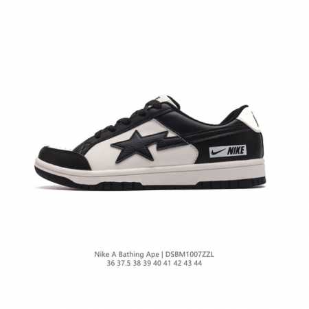 A Bathing Ape 安逸猿 男女运动鞋复古板鞋 升级原楦原纸版数据开发，采用超软皮革鞋面材质，内置全掌air Sole气垫定制联乘，日本里原宿潮流品牌a - 点击图像关闭