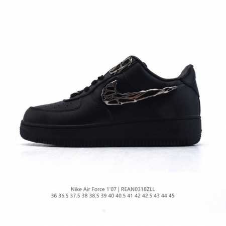 130 耐克 Nike Air Force 1 '07 Low 空军一号含气垫 小白鞋 低帮百搭厚底增高休闲运动板鞋。柔软、弹性十足的缓震性能和出色的中底设计， - 点击图像关闭