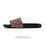 公司级 Gucci 古奇 官网主推款休闲运动拖鞋 沙滩鞋 家居鞋 3D印花字一拖鞋 历年经爆典款 一脚蹬凉拖鞋。正品原版开模 高端复刻 Gucci 24Ss 夏