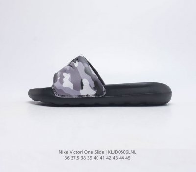 耐克Nike Victori One Slide Print Mix维多利一号系列夏季沙滩运动防滑一字潮流拖鞋 货号 CN9678 尺码 36-45
