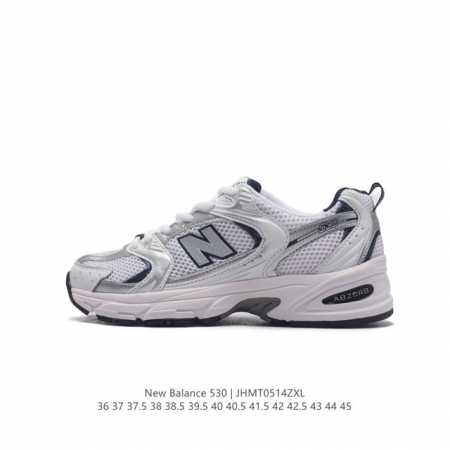 新百伦 Nb530运动鞋 New Balance 530 复古跑鞋厚底增高老爹运动鞋 Nb530这鞋双确实是nb家经复典古款式之一，以全科新技诠释，成打功造53 - 点击图像关闭