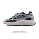 Adidas Originals阿迪达斯三叶草官方 Ozmillen Shoes 男女经典运动鞋 复古 拼色男女低帮缓震运动跑鞋 Oz米伦坏痞兔复古透气运动跑鞋