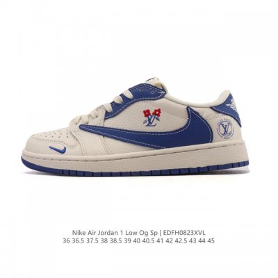 公司级 耐克 Nike Air Jordan 1 Low Og Sp Military Blue Aj1乔1倒勾 2025年新款 蛇年新款 低帮篮球鞋 Aj1