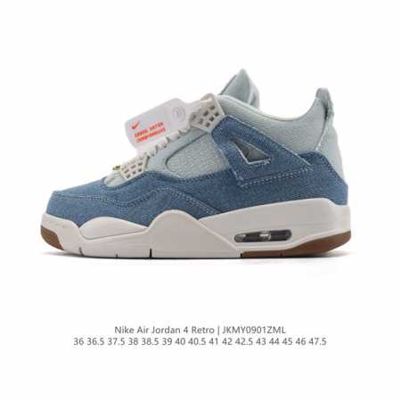 公司级 真标 耐克 Nike Air Jordan 4 Retro Og迈克尔 乔丹Aj4代乔4 中帮复古休闲运动文化篮球鞋。秉承轻量化的速度型篮球鞋设计思想完 - 点击图像关闭
