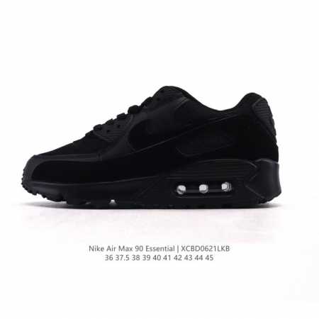 Nike耐克运动鞋 Air Max 90 健身运动跑鞋休闲鞋 复古风十足！Air Max 90 作为 Nike 旗下最经典的鞋型之一，凭借着百搭的造型，获得众多 - 点击图像关闭