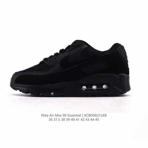 Nike耐克运动鞋 Air Max 90 健身运动跑鞋休闲鞋 复古风十足！Air Max 90 作为 Nike 旗下最经典的鞋型之一，凭借着百搭的造型，获得众多