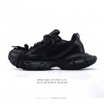 公司级 巴黎世家 Balenciaga 3Xl Sneakers 巴黎世家 十代网布系带低帮走秀复古老爹运动鞋 透气网纱 网面 材料和聚氨酯 磨损效果 鞋头边缘