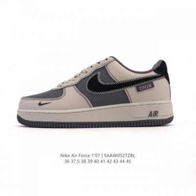 耐克 Nike Air Force 1 '07 Low 空军一号含气垫 小白鞋 2025年 蛇年新款 低帮百搭厚底增高休闲运动板鞋 柔软 弹性十足的缓震性能和出