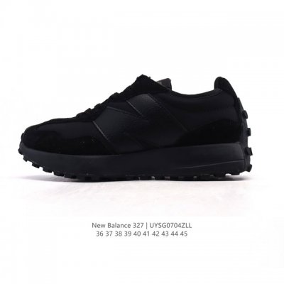 真标 Nb 新百伦 New Balance 327系列复古休闲运动慢跑鞋时尚男女运动鞋 以更纯粹的复古风格设计打造的全新造型 侧身还以解构设计，将 N 字标志以