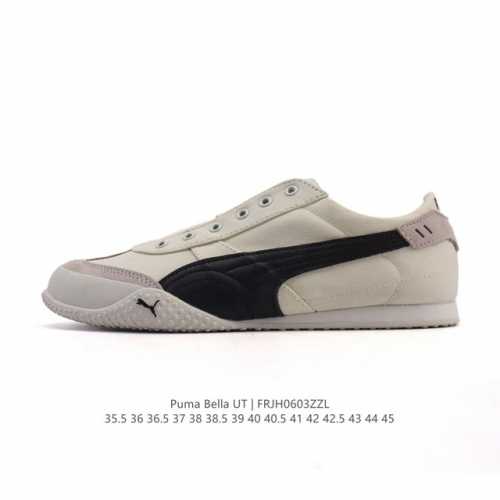 公司级 彪马 Puma Bella Ut 时尚百搭 舒适 防滑 低帮 生活休闲鞋 薄底鞋。继将 Speedcat Og 带回后，Puma 再以档案室的经典鞋型