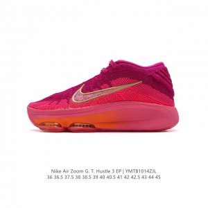 新品 公司级 Nike 耐克 男女鞋g.T. Hustle 3 Fp Ep训练运动实战篮球鞋 气垫厚底增高运动板鞋。前足 Air Zoom 氣墊採用馬蹄形設計。