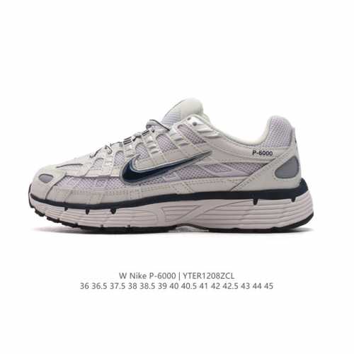 耐克 Nike 男女子休闲运动鞋p-6000Premium 轻便舒适透气防滑缓震耐磨跑步鞋。P-6000 是一款植根于 2000 年代风格的混合款式，让人想起去