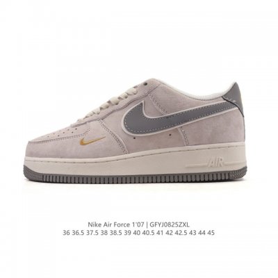 耐克 Nike Air Force 1 '07 Low 空军一号含气垫 小白鞋 2025年新款 低帮百搭厚底增高休闲运动板鞋。柔软、弹性十足的缓震性能和出色的中