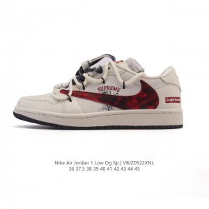 公司级 真标 耐克 Nike Air Jordan 1 Low Og Sp Military Blue Aj1乔1倒勾 解构绑带 双鞋带 2025年新款 蛇年新
