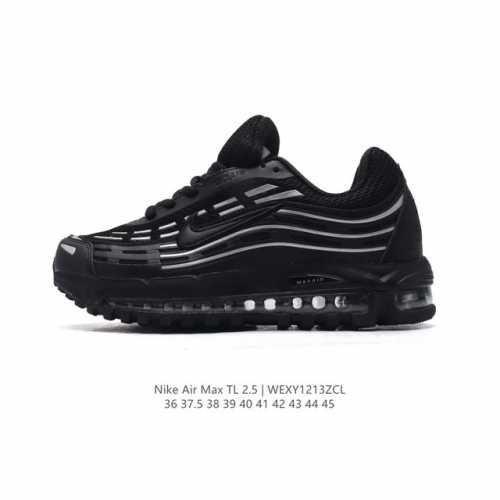 公司级 Nike耐克男女鞋2024冬款 Cdg X Nike Air Max Tl 2.5 联名款复古风跑鞋 缓震运动鞋 侃爷亲穿同款！鞋身自带大量 3M 反光