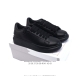 Alexandermcqueen 亚历山大 麦昆Mcq 运动小白鞋 厚底增高闪尾光滑牛皮平底鞋休闲鞋 时尚男女板鞋潮运动鞋 ，火爆到大街小巷无人不知，无人不晓的