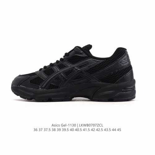 Asics 亚瑟士 新款情侣健步减震复古鞋Gel-1 男女时尚透气运动潮流耐磨休闲鞋 。选用网眼与皮革相接，复古而富有层次感。网布搭配银色金属感线条，虎爪 Lo