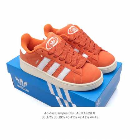 Adidas阿迪达斯.三叶草Campus 00S 面包鞋复古休闲板鞋。千禧回潮！Adidas Campus 00S 经典再现！面包化的Campus鞋款在今年受到 - 点击图像关闭