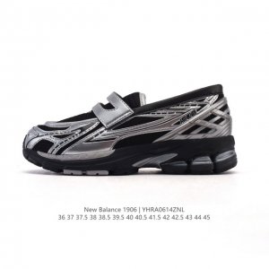 公司级 新百伦 新款 New Balance 1906L 一脚蹬缓震乐福鞋款 厚底增高百搭运动休闲鞋。New Balance 话题十足的乐福鞋款 1906L 1