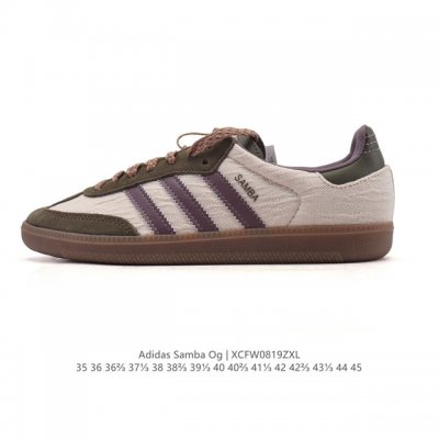 阿迪达斯 德训鞋 Adidas Originals Samba Og Shoes 经典运动鞋小白鞋 T头鞋 女士板鞋 彰显休闲摩登风情的时尚经典鞋。它诞生于50