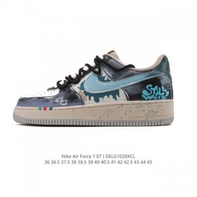 公司级 Af1耐克 Nike Air Force 1 ‘07 Low 空军一号 厚底增高百搭运动板鞋 原楦头原纸板 打造纯正空军版型，专注外贸渠道 全掌内置蜂窝