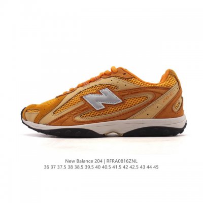 新品 新百伦 2025年新款 New Balance 204L 2025年夏季登场：复古薄底鞋重塑都市运动美学时尚运动跑步鞋，以复古薄底设计与室内足球鞋灵感，打
